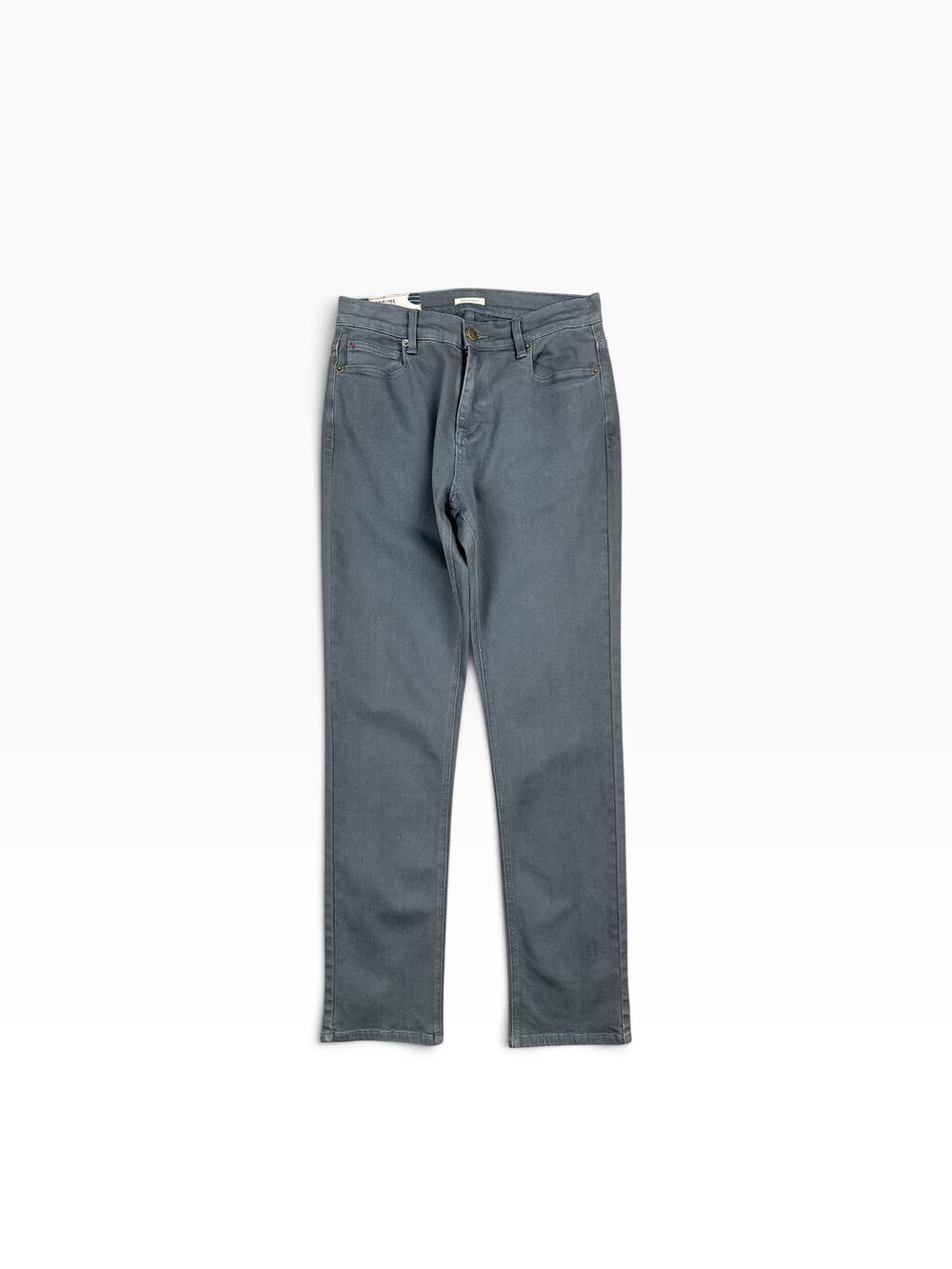 Marine Layer 5 Pocket Athletic Fit Twill Jeans Charcoal Gray — Size 30x32